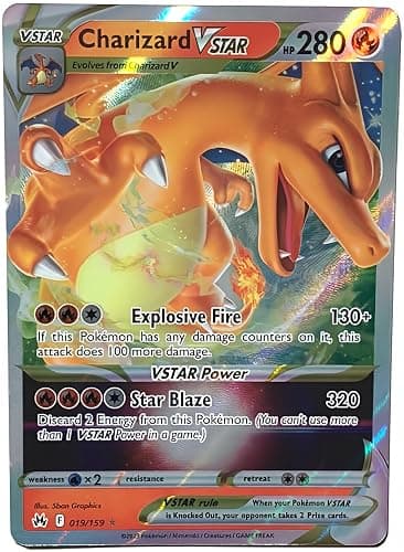 Pokemon - Charizard VSTAR 019/159 - Crown Zenith - Ultra Rare Card - Image 1