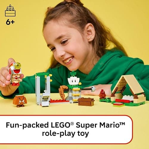 LEGO Super Mario Captain Toad’s Camp Building Toy - Pretend Play Set for Kids, Ages 6+ - Building Blocks for Boys & Girls W/Toad, Goomba, & Turnip Toy Figures - Gift Idea for Birthdays - 72040 thumbnail 3