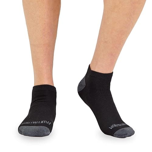 Fruit of the Loom Mens Dual Defense Ankle Socks (12 Pack) thumbnail 4
