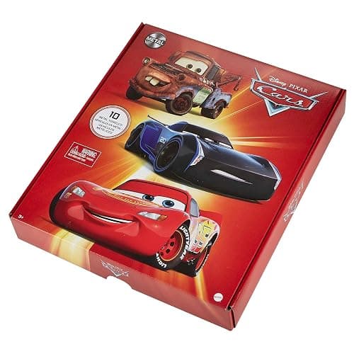 Mattel Disney and Pixar Cars Set of 10 Die-Cast Mini Racers Vehicles, Collectible Set of 1:55 Scale Toy Cars Inspired by Movies thumbnail 5