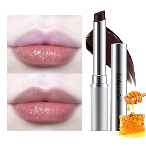 BAISEN DIARY 2PCS Honey Lipstick Tinted Lip Balm - Sheer Hydrating Lipstick for All Skin Tones - Moisturizing Lip Color, Nourishing Lip Balm with a Hint of Natural Black Cherry Tint thumbnail 5