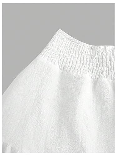 Floerns Girl's Floral Print Summer Layered Frill Trim Boho Long Skirt thumbnail 5