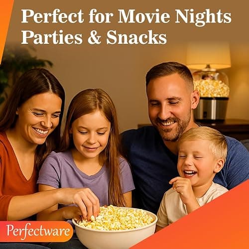 Perfectware All in One Popcorn Portion Packets with Kernels, Salt, and Coconut Oil for Popping Machine, 4 oz, 12 Count thumbnail 6