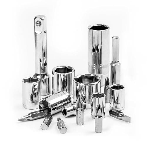 DEKOPRO 228 Piece Socket Wrench Auto Repair Tool Combination Package Mixed Tool Set Hand Tool Kit with Plastic Toolbox Storage Case thumbnail 6