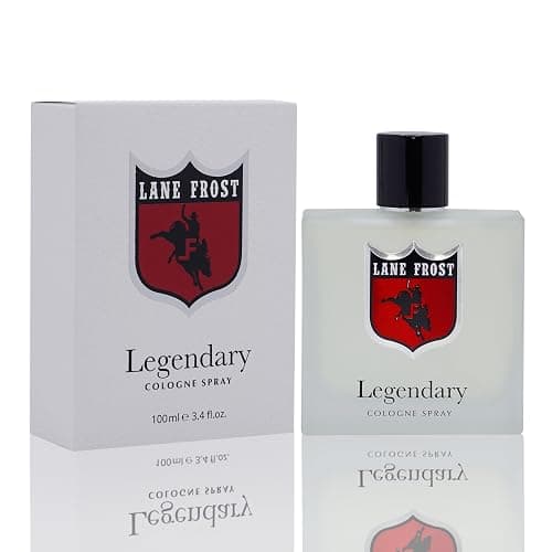 Lane Frost Legendary Frosted Cologne for Men - Fresh Western Fragrance with Crisp Citrus and Woodsy Notes - Cool Masculine Cologne Spray for the Modern Authentic Cowboy - Long Lasting Men’s Scent - Image 1