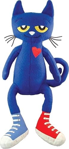 MerryMakers Pete the Cat Plush Doll, 14.5-Inch , Blue - Image 1