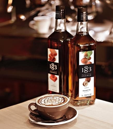 1883 Maison Routin Syrup for Drinks, Made In France (33.8 Fl Oz, Coconut Plastic) thumbnail 4