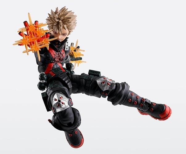 TAMASHII NATIONS - My Hero Academia - Katsuki Bakugo -The Beginning- S.H.Figuarts Action Figure | My Hero Academia 6 Inch Action Figure S.H. Figuarts - Katsuki Bakugo The Beginning thumbnail 7