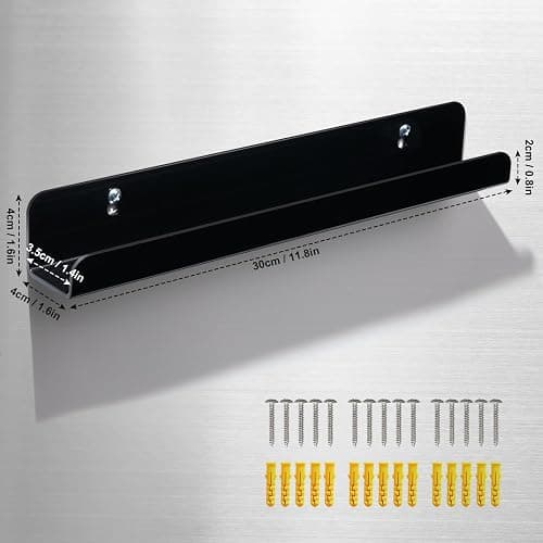 Meaocer Vinyl Record Shelf Wall Mount thumbnail 3
