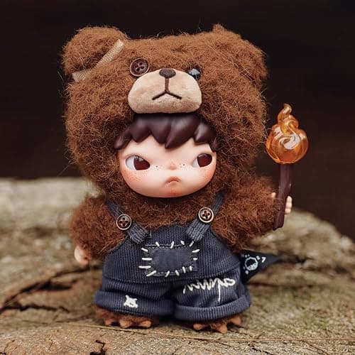 POP MART Hirono Living Wild-Fight for Joy Plush Doll, Articulated Character Premium Design Gifts for Women Fan-Favorite Collectible Toy Art Toy Action Figure thumbnail 2