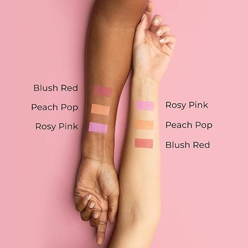 MCoBeauty - Glow Up pH Powder Blush - Silky Finish With Soft Matte Texture Blusher Powder - Vivi Pink Shade - Face Make-up With Blendable Formula For Everyday Use thumbnail 6