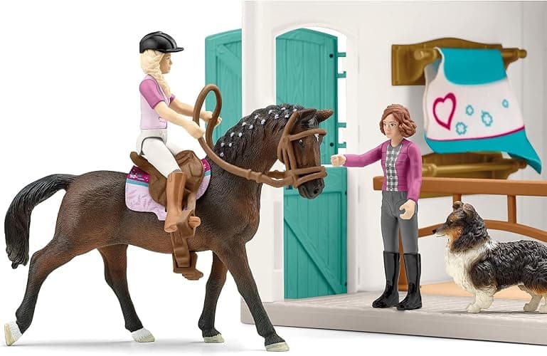 Schleich Horse Club - 67Pc Horse Shop Playset - Kids Ages 5+ | 42568 | Horse Figurine, Equestrian Toy for Girls 5+, Realistic Horse Toy, Screen-Free Imaginative Pretend Play, Party Gifts thumbnail 7