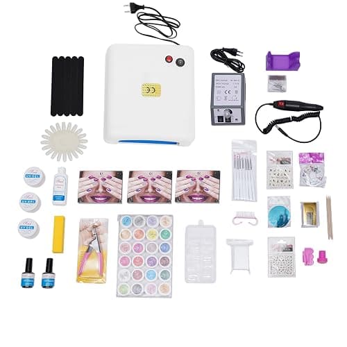 Gelnägel Starterset, Neonail Starter Set, Gelnägel Nagelstudio Set mit LED UV Lampe, Nailart & Zubehör, Gel Nägel Set , Nägel Selber Machen, Nagelset für Anfänger thumbnail 9