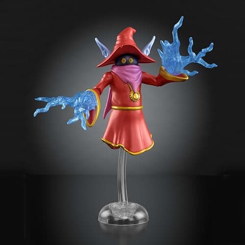 Masters of the Universe Origins Action Figure 200X Cartoon Collection Orko, 5.5 Inch 1980s Motu TV Wizard, Detailed Design & Clear Stand, Magic Effect thumbnail 2