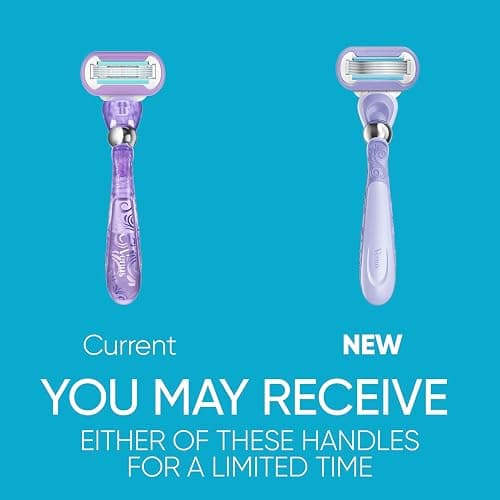 Gillette Razor for Women, Venus Razors Extra Smooth Contour, 5-Blade Cartridges, 1 Handle + 4 Refills + Pivoting Head + Shower Holder thumbnail 9