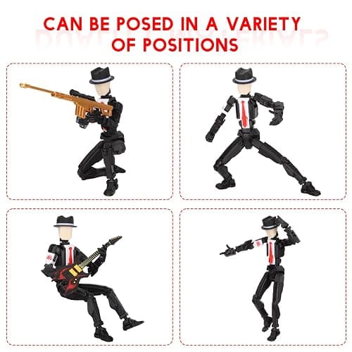T13 Action Figure Assembly Completed, T13 Action Figures Set High 5.4 inches Tall, Office Desks , and Birthday Cake Decorations, Titan 13 Action Figure for Ultimate Gaming Action Figures Collection thumbnail 7