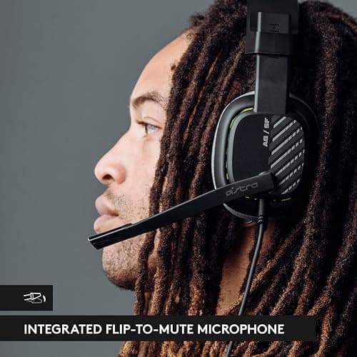 ASTRO A10 Gaming Headset Gen 2 Wired Headset, Over-ear Gaming Headphones, Lightweight, Flip-to-mute microphone, 32 mm drivers, Compatible with Xbox Series X|S, Xbox One, Nintendo Switch, PC - Black thumbnail 3
