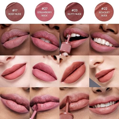 Peripera Ink the Velvet Lip Tint - High Pigment Color, Longwear, Weightless, Not Animal Tested, Gluten-Free, Paraben-Free (002 CELEB DEEP ROSE) thumbnail 5