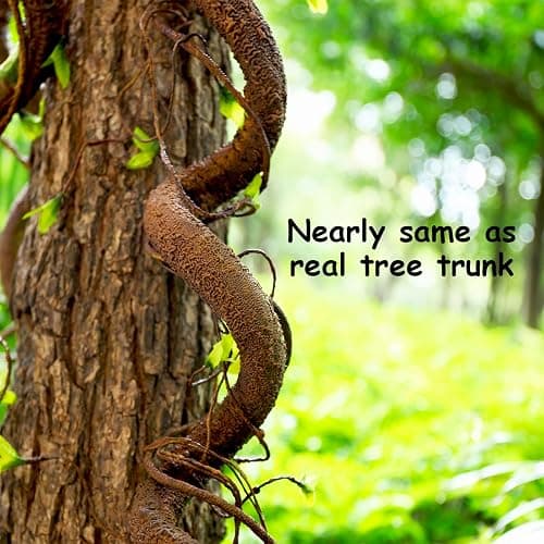 CONGZHANHH Bendable 63in Artificial Tree Twigs Cane Wood Vine Branches Fake Plants Trunk Garland with Leaves for Home Wedding Garden Wall Hanging Mantel Christmas Thanksgiving Day Decoration thumbnail 8