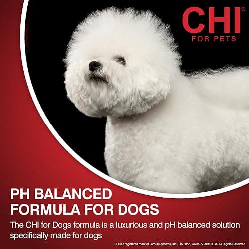 CHI for Dogs Oatmeal Dog Shampoo, Gentle Formula, 16 Fl Oz Bottle | Oatmeal formula, soothing gentle wash, dry itchy skin and dander, puppies and adult dogs thumbnail 4
