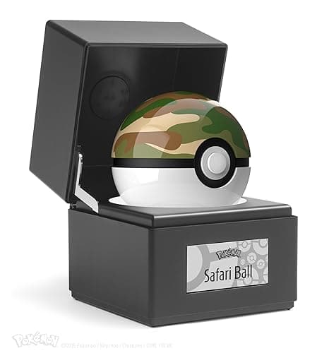 The Wand Company Original Poké Ball Authentic Replica - Realistic, Electronic, Die-Cast Authentic Replica with Display Case Light Features. Officially Licensed by Pokémon thumbnail 4