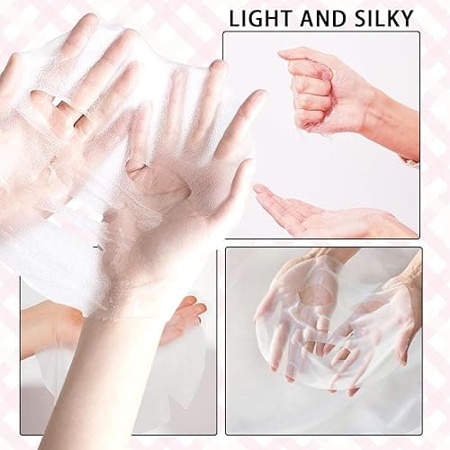 10PCS Plant Fruit Sheet Face Masks Set,Moisturizing Facial Sheet Masks,Hydrating Face Masks Sheet Masks Set,Non-greasy Overnight Face Sheet Masks Facemasks for Women and Men A thumbnail 6