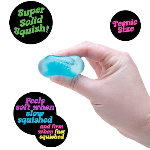 Schylling NeeDoh Nice Ice Baby - Sensory Squeeze Toy - Super Solid Squish - 1.25" Wide - Color May Vary (Pack of 1) thumbnail 4
