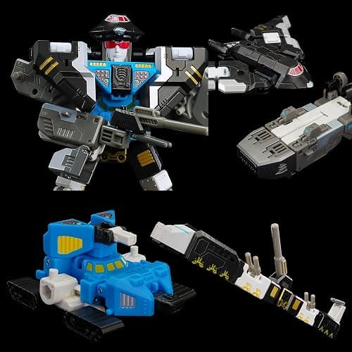BEASTBOX INFINITYBOX 1/4 Squad Firepower ROBO Deformation Toys Action Figure, Converting Toys in Mecha and Cube, Perfect Birthday Party Gift for Teens and Adults thumbnail 4