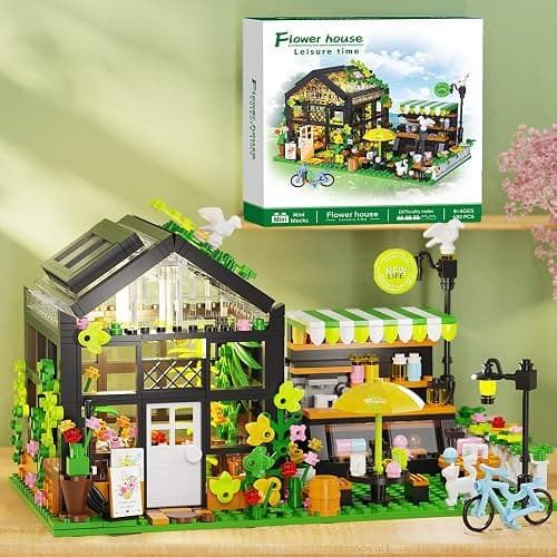 Flower House Building Set with LED thumbnail 2