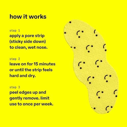 Starface Lift Off Pore Strips, Blackhead Remover, Deep Cleansing Nose Strip, Patches for Pores (8 count) thumbnail 3