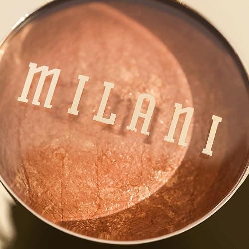 Milani Bronzer Powder - Baked Bronzer Made in Italy, Bronzing Shimmer Highlighter Makeup for Contour -Dolce thumbnail 5