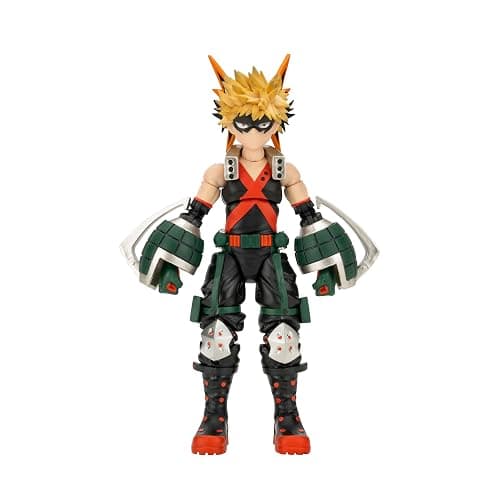 Total Anime Katsuki Bakugo - 6.5-Inch Figure with Swappable Faceplates, Alternate Hands, and Blast Effects thumbnail 4