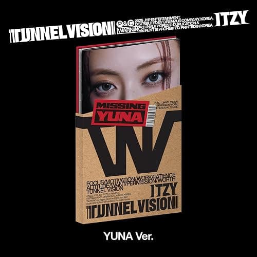 IT'ZY 11th Mini Album TUNNEL VISION Photobook Member Version P.O.B + Extra Special Photocard (YEJI) thumbnail 7