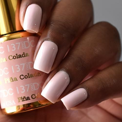 DND Gel Polish Set, Pink Nude Collection, UV/LED GelPolish and Air Dry Nail Lacquer, Matching Chip-Free Polish Duo, 0.5 Fl Oz Each thumbnail 2