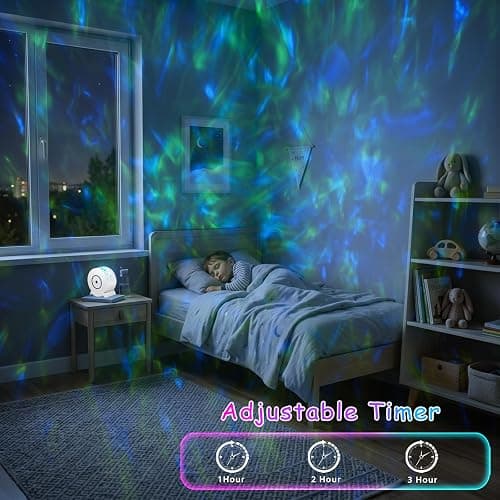 Galaxy Projector for Bedroom, Galaxy Light Projector with 41 Lighting Modes | Starry Nebula Ceiling Night Light with Timer and Remote, Room Decor, for Christmas, Birthdays thumbnail 3