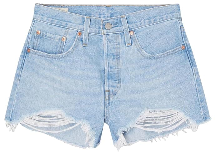 Levi's Women's 501 Original Denim Shorts thumbnail 4