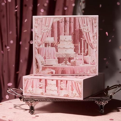 Flower Knows Strawberry Cupid 4-Piece Makeup Gift Box Set-Fairy Pink Moments Set, Lip Cream + Solid Perfume + Pocket Mirror + Folding Gift Box(01 Fairy Pink Moments Set) thumbnail 4