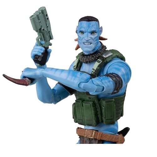 McFarlane Avatar Kallich of Fire and Ash (Ash Recom) Gold Label 7" Action Figure Collector Edition thumbnail 4