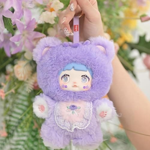 CALEMBOU Plush Blind Box, Kawaii Nommi Fruit Series Stuffed Blind Box Doll, Kawaii Mystery Vinyl Plush Toys Collectible for Birthday Gift (Nommi Fruit 1pc) thumbnail 3