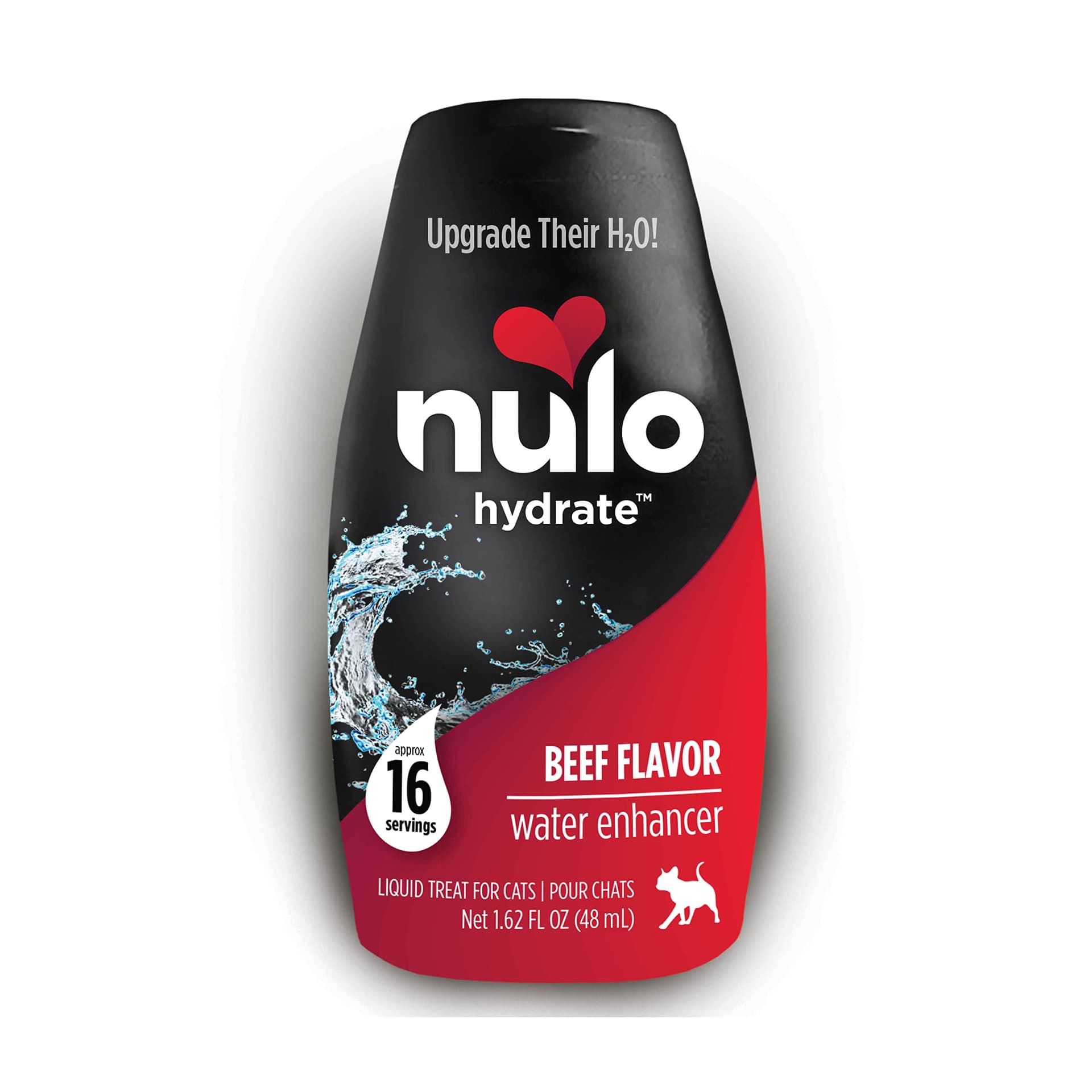 Nulo Hydrate Premium Water Enhancer for Cats, with Nutritional Electrolytes to Help Water Absorption Along with Amino Acids and Vitamins to Support Your Cats Overall Health, Pack of 12 - Image 1