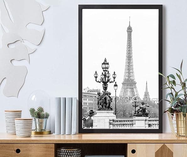 Stunning Large A1 Photo Poster Certificate Frame (59.4 x 84.1 cm) with Backboard and Styrene Included for Portrait and Landscape Display Wall Hanging -Black thumbnail 2