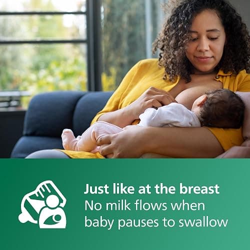 Philips Avent Natural Glass Baby Bottles with Natural Response Nipples (Medium Flow, Flow 3), 8oz, 4-Pack, SCY913/04 thumbnail 5