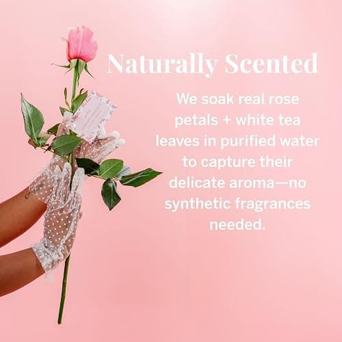 Pixie Feminine Wipes – Naturally Scented Rosewater + White Tea – Flushable, Biodegradable & pH Balanced – Individually Wrapped Wipes for On-The-Go – Cleaner for Menstrual Cups & Discs (2 Packs of 20) thumbnail 6