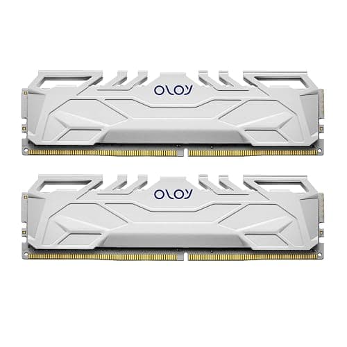 OLOy DDR4 RAM 16GB (2x8GB) White Owl 3200 MHz CL16 1.35V 288-Pin Desktop Gaming UDIMM (MD4U0832161BHWDA) - Image 1
