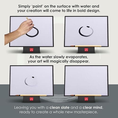 Buddha Board – The Original Water Painting Board for Mindfulness & Creativity – Unique Gift for Artists, Adults & Kids – Mess-Free Zen Art Supplies thumbnail 5