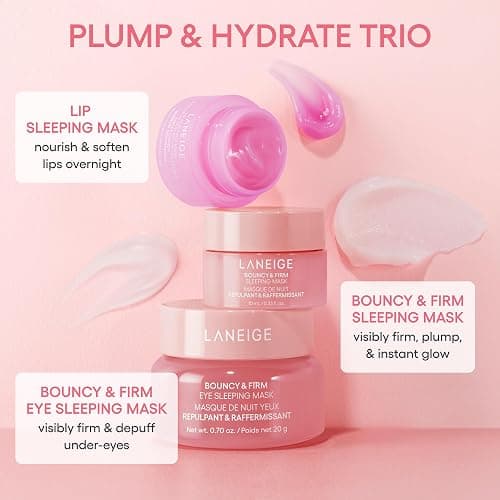 LANEIGE Lip Sleeping Mask: Nourish, Hydrate, Vitamin C, Murumuru & Shea Butter, Antioxidants, Flaky, Dry Lips thumbnail 2