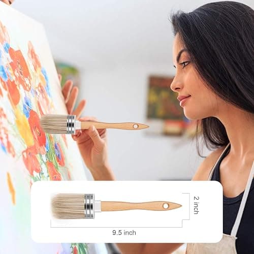 POOVI Tool Trio, Paint Brush, Roller, Sponge, All The Tools You Need to Apply Finish All in One Paint Yellow thumbnail 6