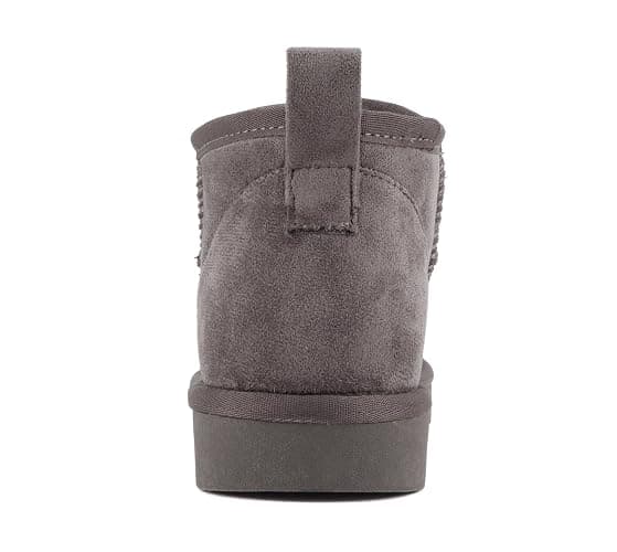 Soda “Mutual/Mute” ~ Women Round Toe Lug Sole Low Flatform Sherpa-lined Ankle Bootie thumbnail 3