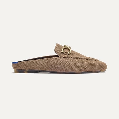 Rothy's The Double Bit Loafer Mule Women's Slip-On Shoes, Rounded-Toe Flats, Machine Washable thumbnail 6