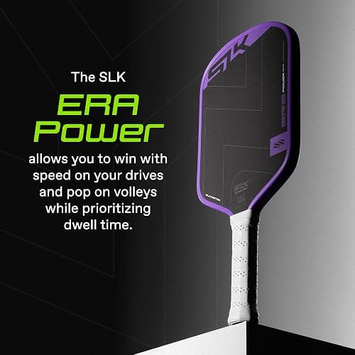 Selkirk Sport SLK ERA Power Pickleball Paddle | Carbon Fiber & Fiberglass Hybrid Face for Power, Spin & Control | Dynamic Fusion Core | Professional Pickleball Paddles for Aggressive Players thumbnail 4